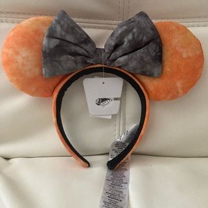 Disney Parks TieDye Orange ears nwt